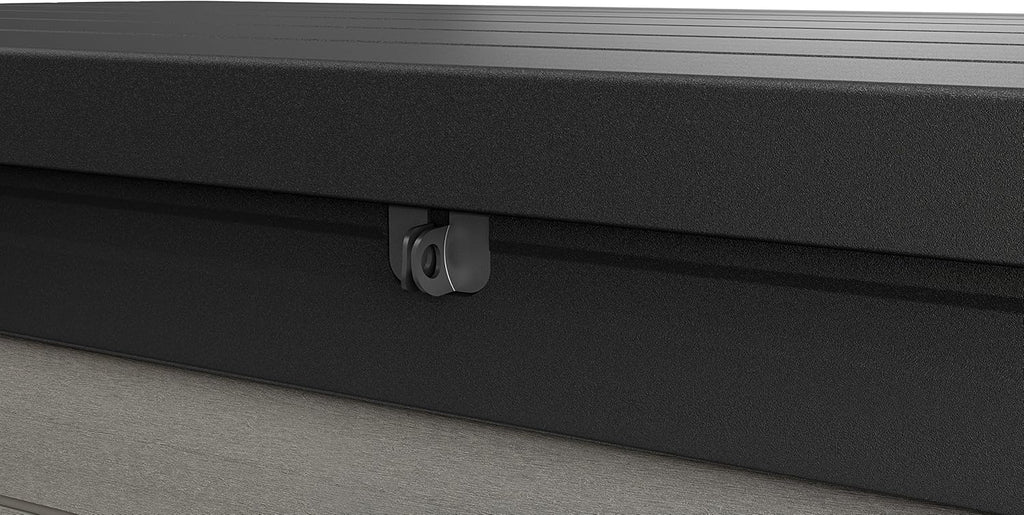 380L Denali Garden Cushion Storage Box — UV-Resistant Outdoor Storage