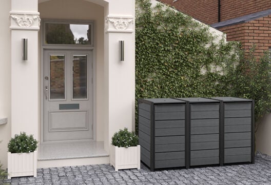 240L Bin Hideaway Extension - Grey