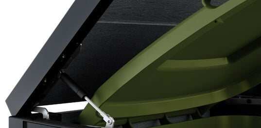 240L Bin Hideaway Extension - Grey
