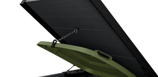 240L Bin Hideaway Extension - Grey